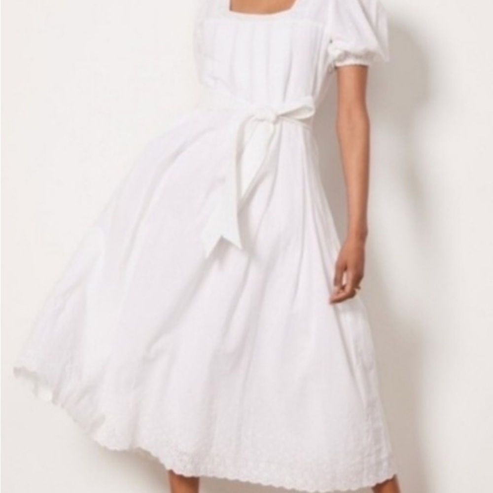 Adria Cleobella Midi Dress in Ivory